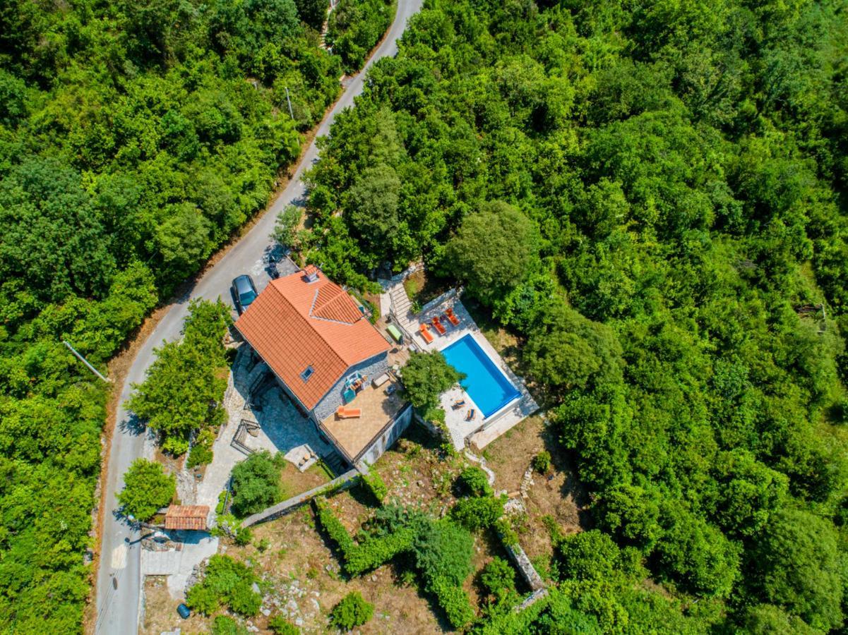 Villa Toscana With A Pool Tivat Exteriör bild